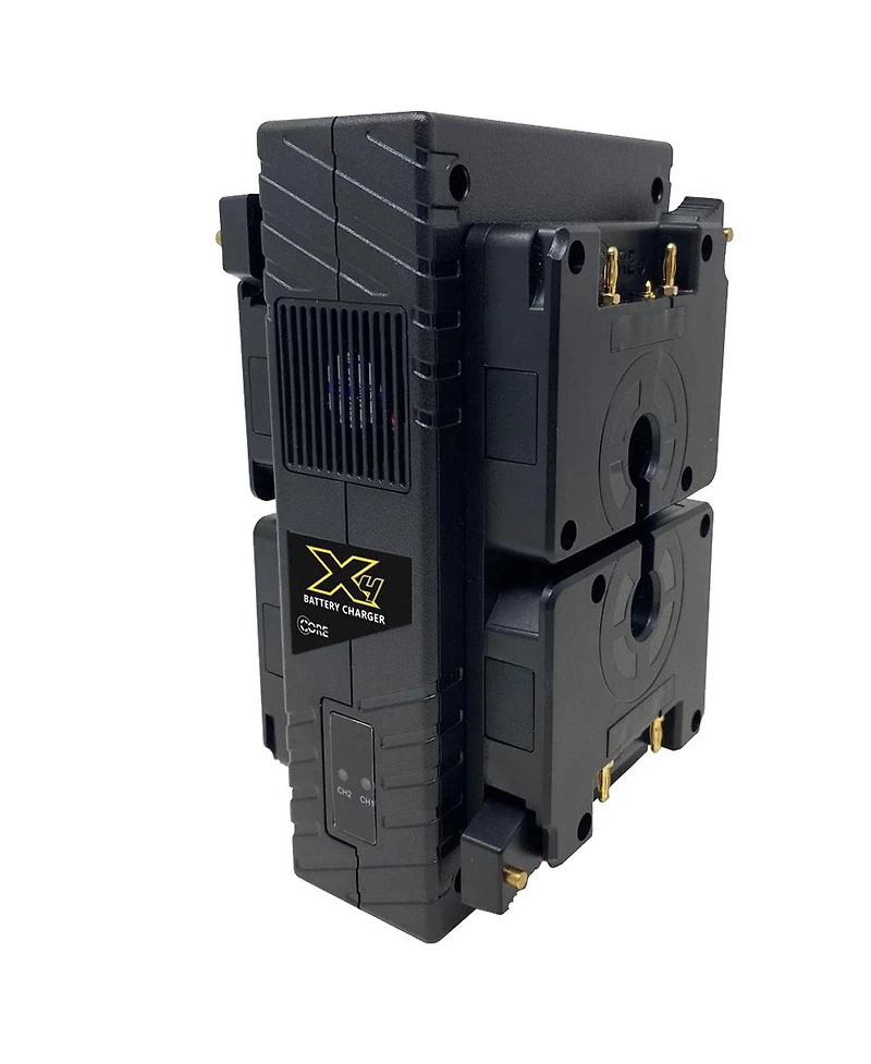 Core Swx Gp-X4A 3-Stud Gold Mount Quad Charger for Micro Style Battery Pack