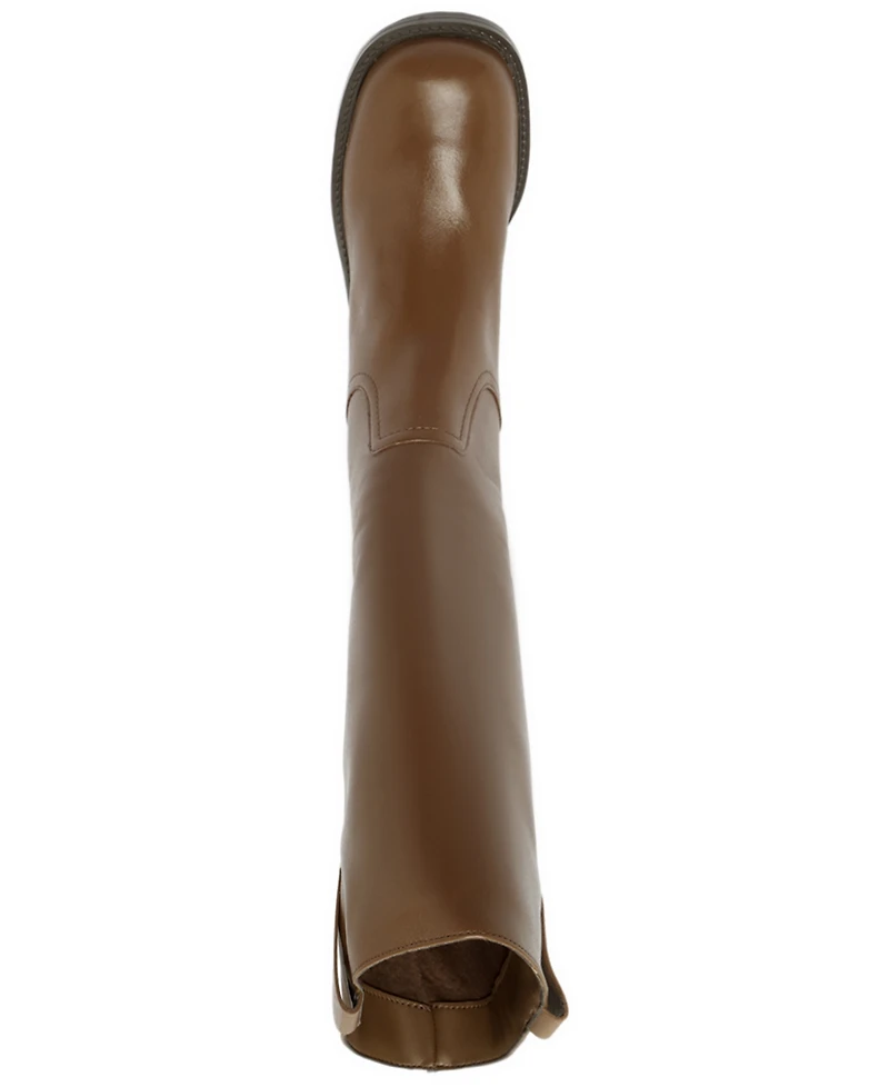 Arezzo Women's Hadley Low Block Heel Boots