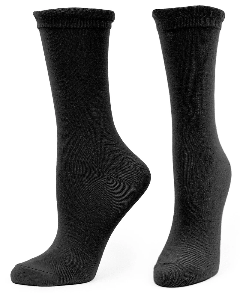 Hue Women's 4-Pack Femme Crew Socks