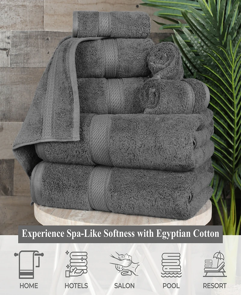 Superior Egyptian Cotton 9-Pc. Towel Set