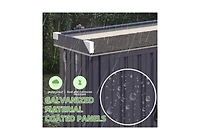 Aecojoy Outdoor Storage Cabinet Potting Workbench Table