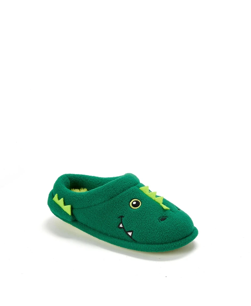 Dearfoams Kids Peyton Animal Slip-On Clog House Slipper