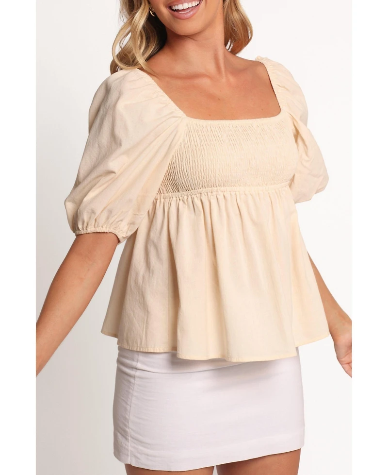 Petal and Pup Women's Jemima Puff Sleeve Top