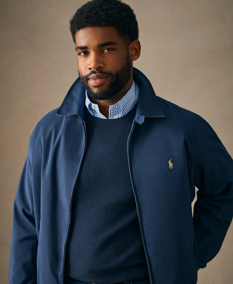 Polo Ralph Lauren Men's Big & Tall Jackets, Bi-Swing Windbreaker
