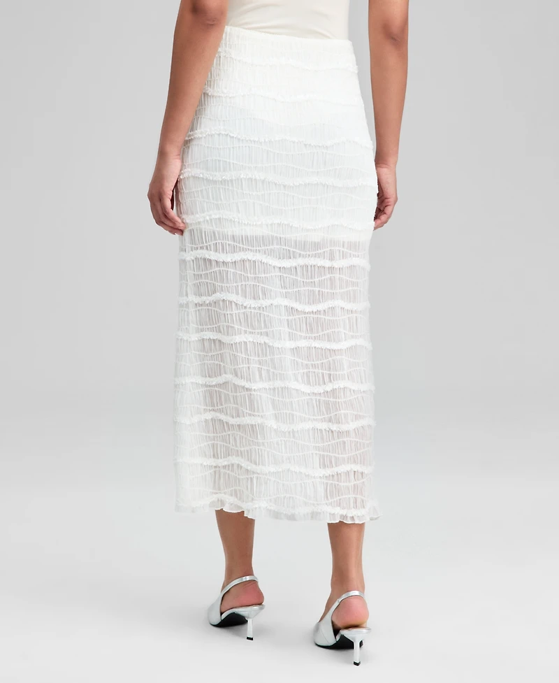 And Now This Women's Textured Maxi Skirt, Macy's Exclusive