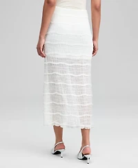 And Now This Women's Textured Maxi Skirt, Macy's Exclusive