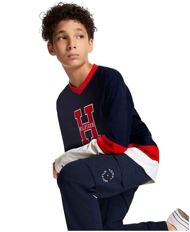 Tommy Hilfiger Big Boys 8-20 H Team Jersey
