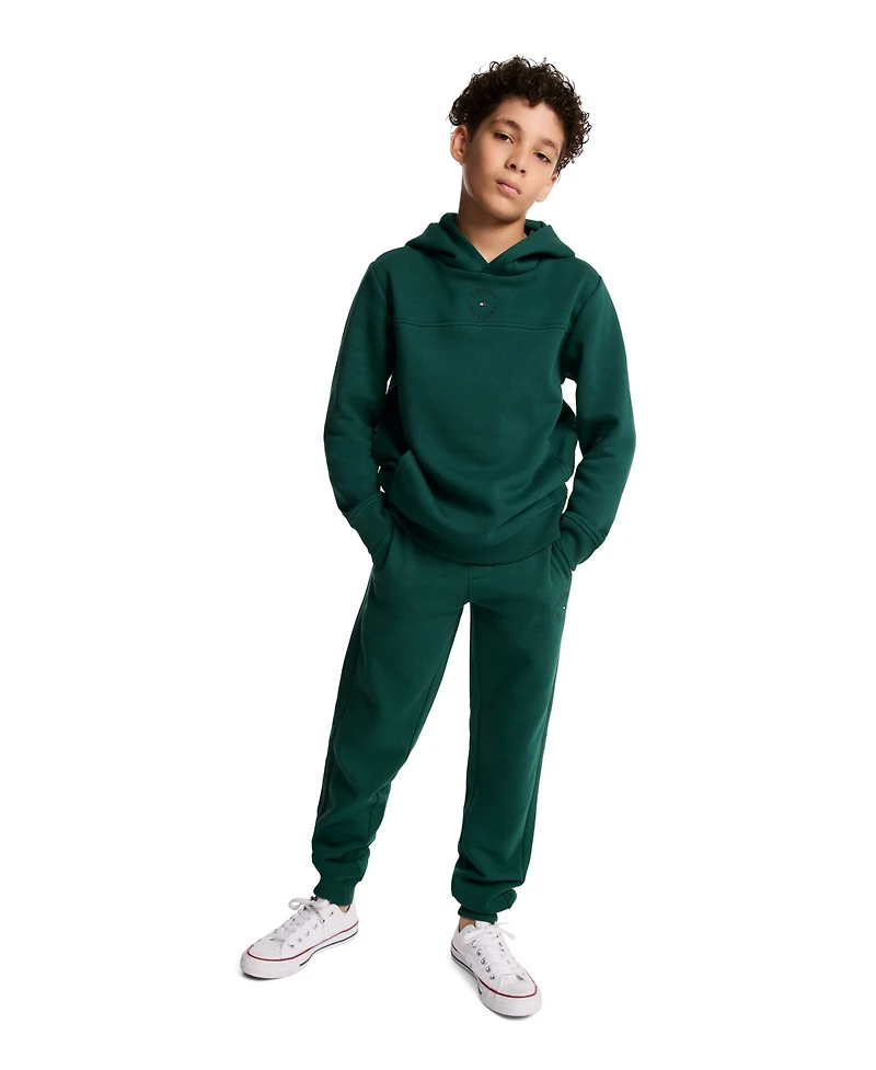 Tommy Hilfiger Big Boys Essential Soft Fleece Elevated Joggers