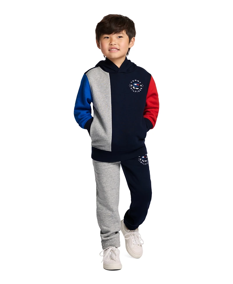 Tommy Hilfiger Boys 2T-7 Long Sleeve Hoodie