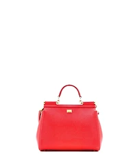 Pre-Owned Dolce & Gabbana Medium Family Miss Sicily Bag Patchwork Leather