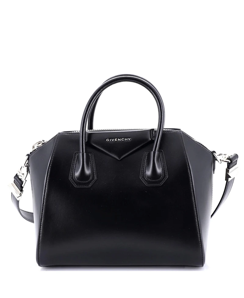 Pre-Owned Givenchy Small Antigona Bag Glazed Leather