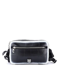 Pre-Owned Givenchy Bum Bag Embossed Leather