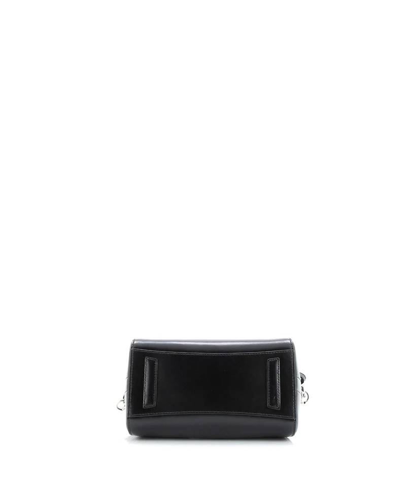 Pre-Owned Givenchy Mini Antigona Bag Glazed Leather