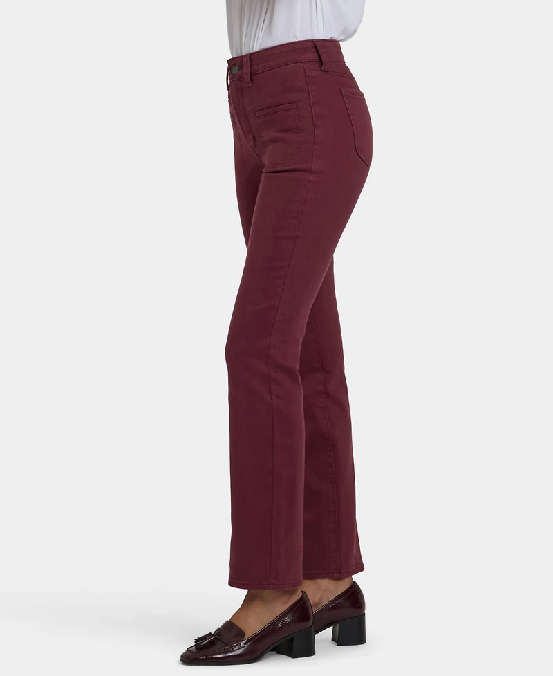 Nydj Petite Marilyn Straight Utility Jeans