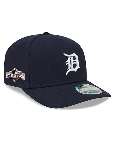 New Era Men's Navy Detroit Tigers 2025 Mlb Postseason Side Patch 9SEVENTY Adjustable Hat