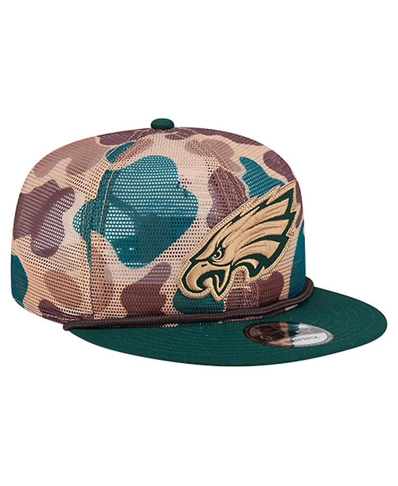 New Era Men's Camo Philadelphia Eagles Duck Camo 9FIFTY Snapback Hat