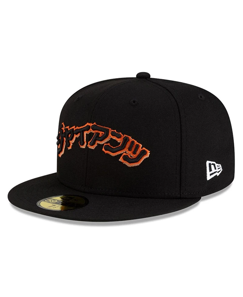 New Era x Hyperfly Men's Black San Francisco Giants 59FIFTY Fitted Hat