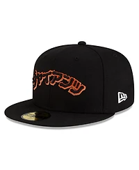 New Era x Hyperfly Men's Black San Francisco Giants 59FIFTY Fitted Hat