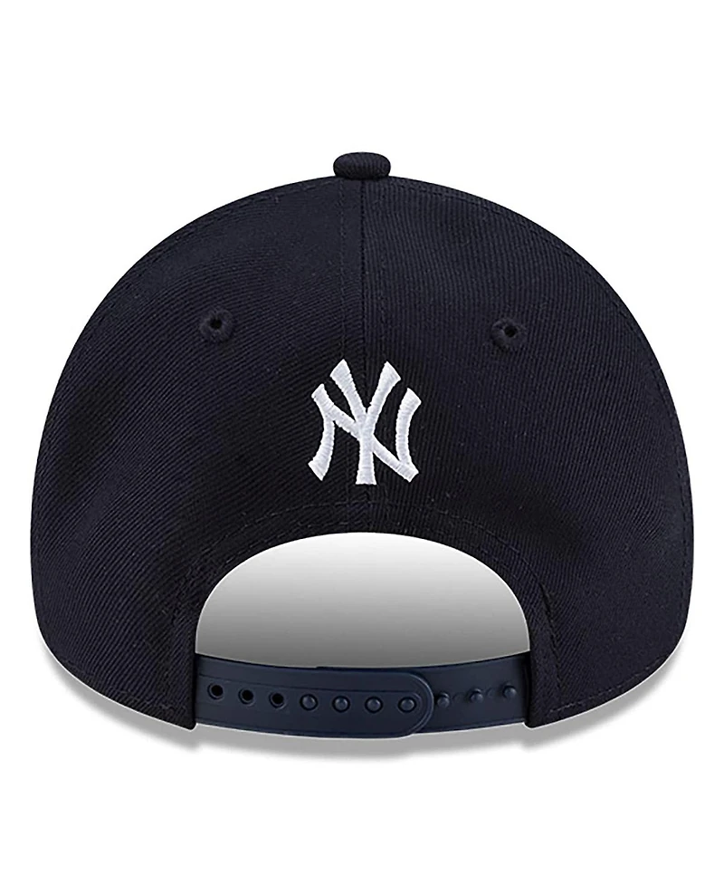New Era x Hyperfly Men's Navy New York Yankees A-Frame 9FORTY Adjustable Hat