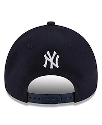 New Era x Hyperfly Men's Navy New York Yankees A-Frame 9FORTY Adjustable Hat