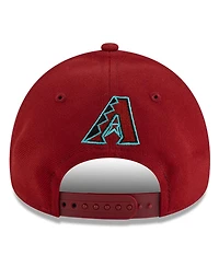 New Era x Hyperfly Men's Red Arizona Diamondbacks A-Frame 9FORTY Adjustable Hat