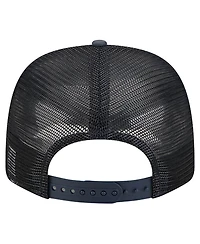 New Era Men's Denim/Navy New York Yankees Aztec Denim 9SEVENTY Adjustable Hat