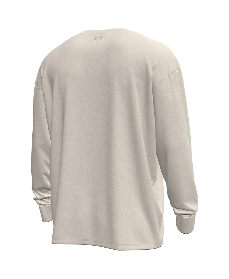 Under Armour Men's Wisconsin Badgers Throwback Motion Heavyweight Long Sleeve T-Shirt