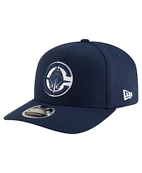 New Era Men's Navy La Clippers 9SEVENTY Stock Adjustable Hat