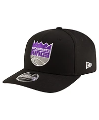 New Era Men's Black Sacramento Kings 9SEVENTY Stock Adjustable Hat