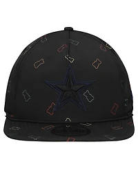 New Era Men's Black Dallas Cowboys Gummy Golfer Snapback Hat