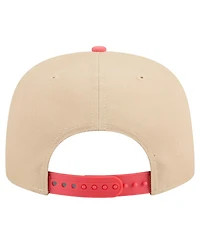 New Era Men's Light Beige/ Chicago White Sox Color Pack A-Frame 9FIFTY Snapback Hat