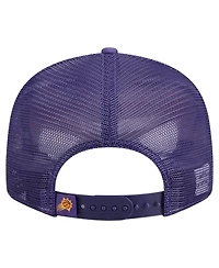 New Era Men's Orange/Purple Phoenix Suns Outdoor Split Panel 9FIFTY Snapback Hat