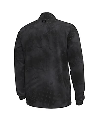 Under Armour Men's Black South Carolina Gamecocks Freedom Collection ArmorFuse Half-Zip Sweatshirt