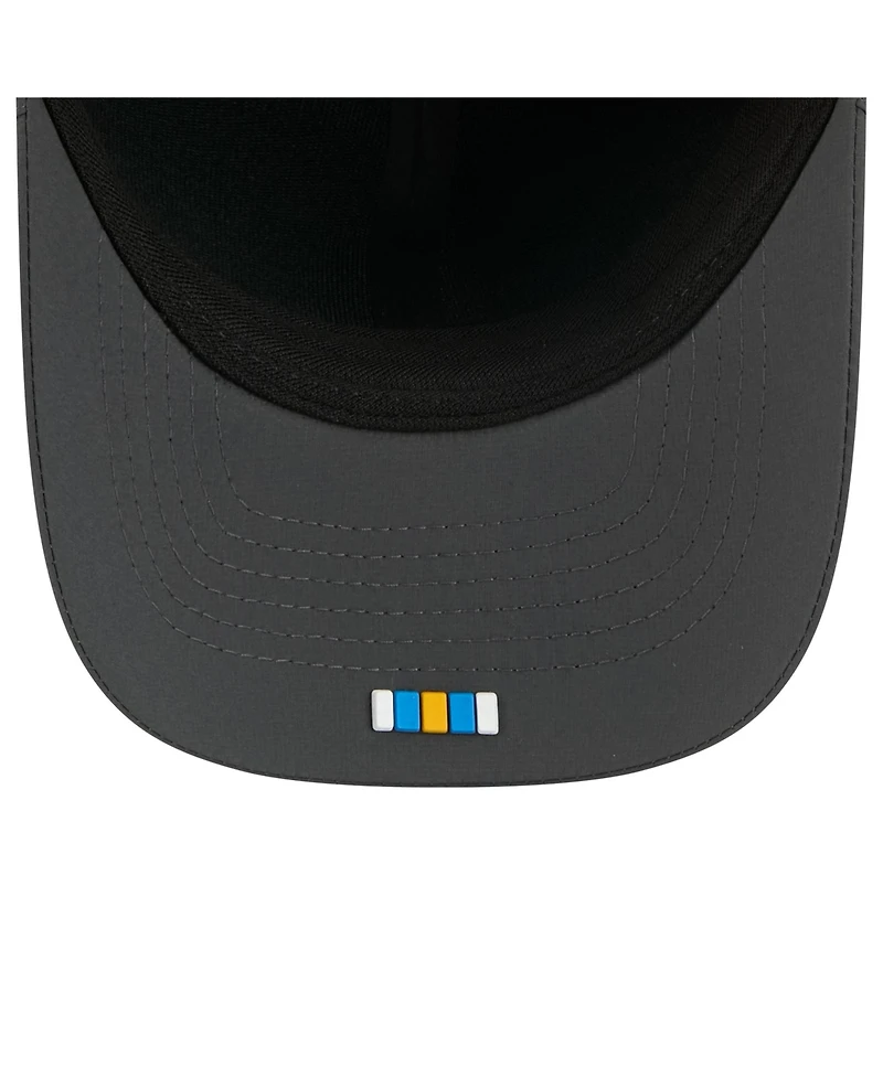 New Era Men's Charcoal Los Angeles Chargers 2025 Sideline Cold Weather 9FORTY M-Crown Adjustable Hat