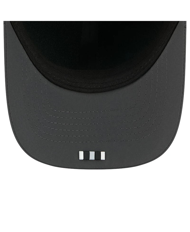 New Era Men's Charcoal Las Vegas Raiders 2025 Sideline Cold Weather 9FORTY M-Crown Adjustable Hat