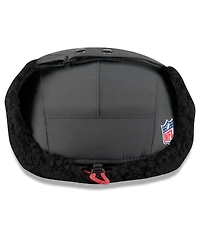 New Era Men's Charcoal San Francisco 49ers 2025 Sideline Cold Weather Runner Dog Ear Adjustable Hat