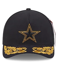 New Era x Alpha Men's Industries Black Dallas Cowboys A-Frame 9FORTY Adjustable Hat