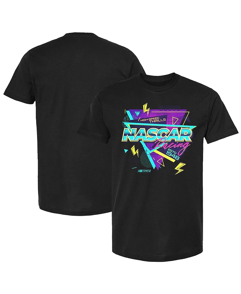 Checkered Flag Sports Men's Black Nascar Lifestyle T-Shirt