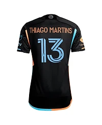 Adidas Men's Thiago Martins Black New York City Fc 2024 24/7 Kit Authentic Player Jersey