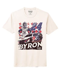 Hendrick Motorsports Team Collection Men's Natural William Byron Liberty University Car T-Shirt