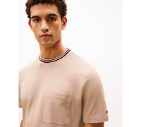 Tommy Hilfiger Men's Color-Block Pocket Pique T-Shirt