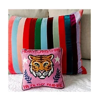 Furbish Needlepoint Pillow – Holiday Collection