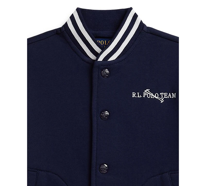 Polo Ralph Lauren Boys 2-7 Triple-Pony Baseball Jacket