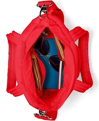 Lands' End Wanderweight Ultralight Packable Crossbody Tote Bag