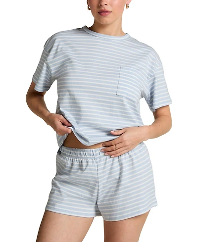 Hunkemoller Women's T-Shirt and Short Pyjama Set