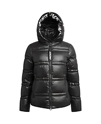 JACK1T Women's R4D Tramline Racer Hooded Puffer Jacket