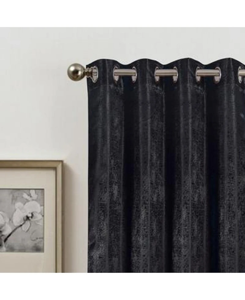 Olivia Gray Roxy Two Tone Jacquard Grommet Single Panel - 54x90