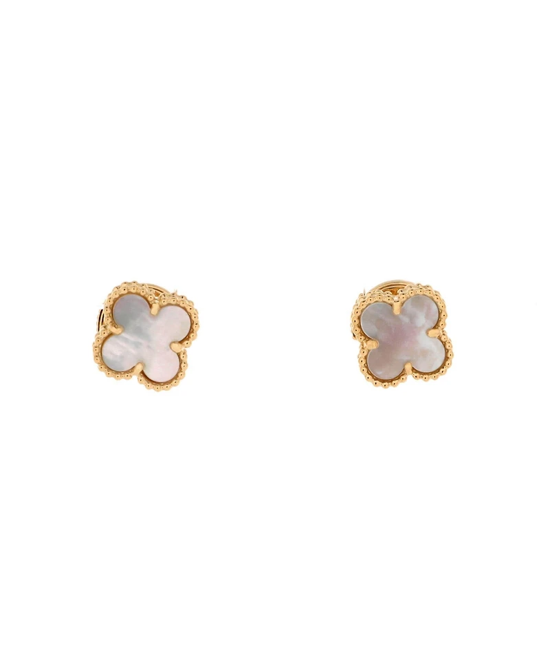 Pre-Owned Van Cleef & Arpels Sweet Alhambra Stud Earrings