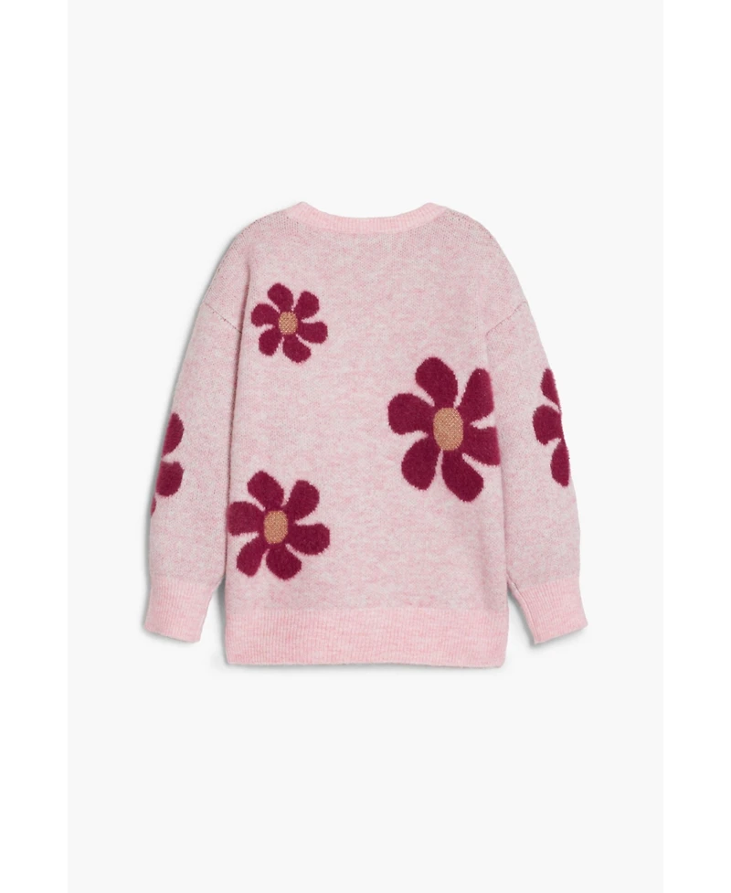 Desigual Girls Girls's Large floral sweater