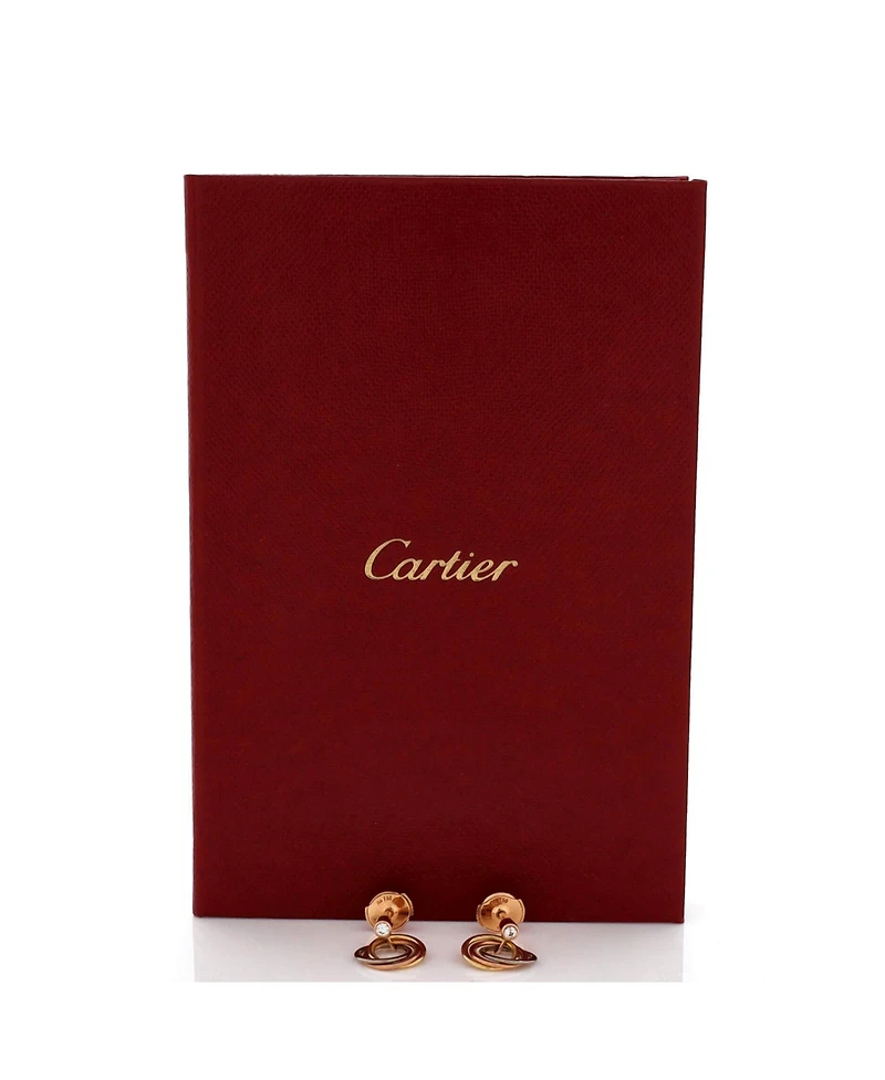 Pre-Owned Cartier Trinity Dangle Earrings